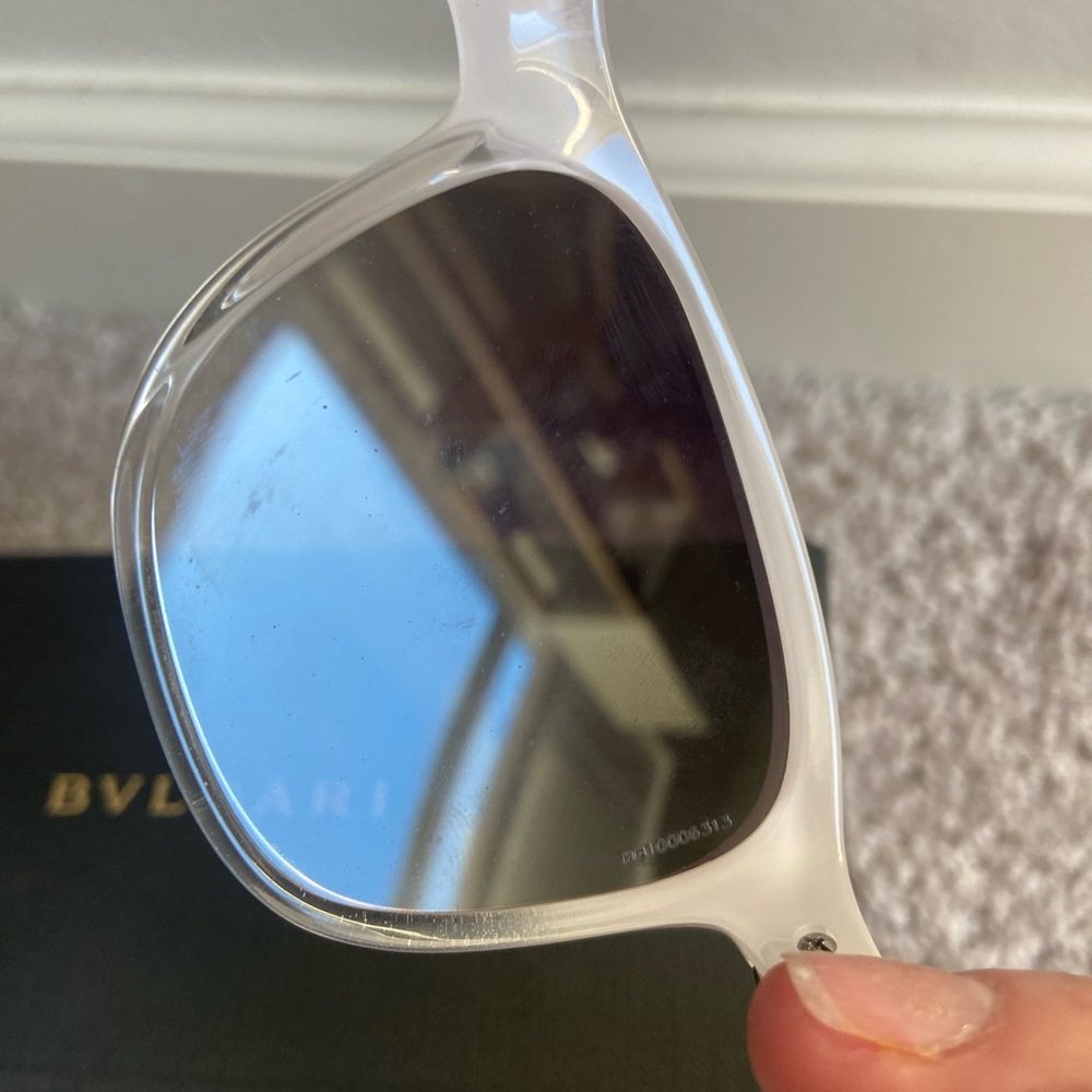 Bvlgari White Sunglasses - Picture 4 of 9